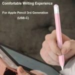 Jelly Silicone Stylus Pen Protective Cover, For Apple Pencil (USB-C) - Image 5