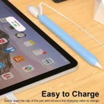Jelly Silicone Stylus Pen Protective Cover, For Apple Pencil (USB-C) - Image 7