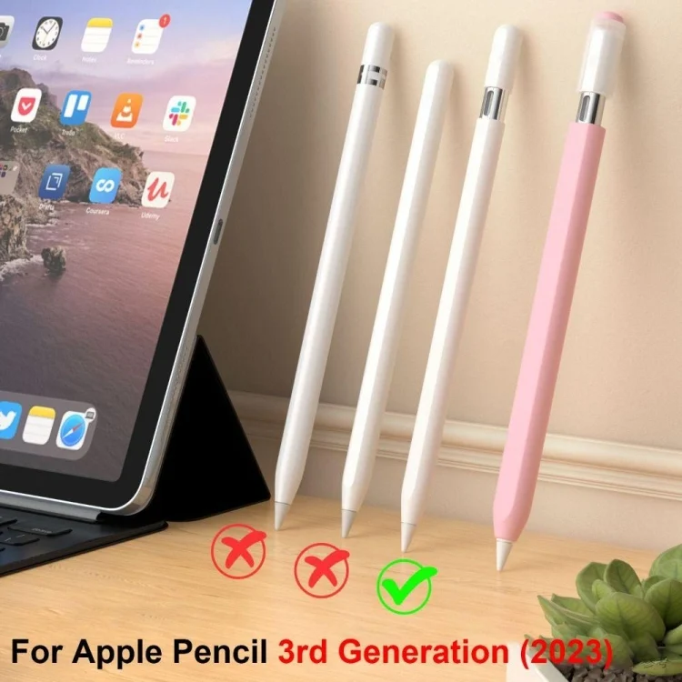 EDA0061429_B7.webp Jelly Silicone Stylus Pen Protective Cover, For Apple Pencil (USB-C) - Image 8