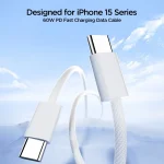 JOYROOM S-A45 1m 60W USB-C / Type-C to USB-C / Type-C Ben Series Fast Charging Data Cable, Type-C to Type-C - Image 3