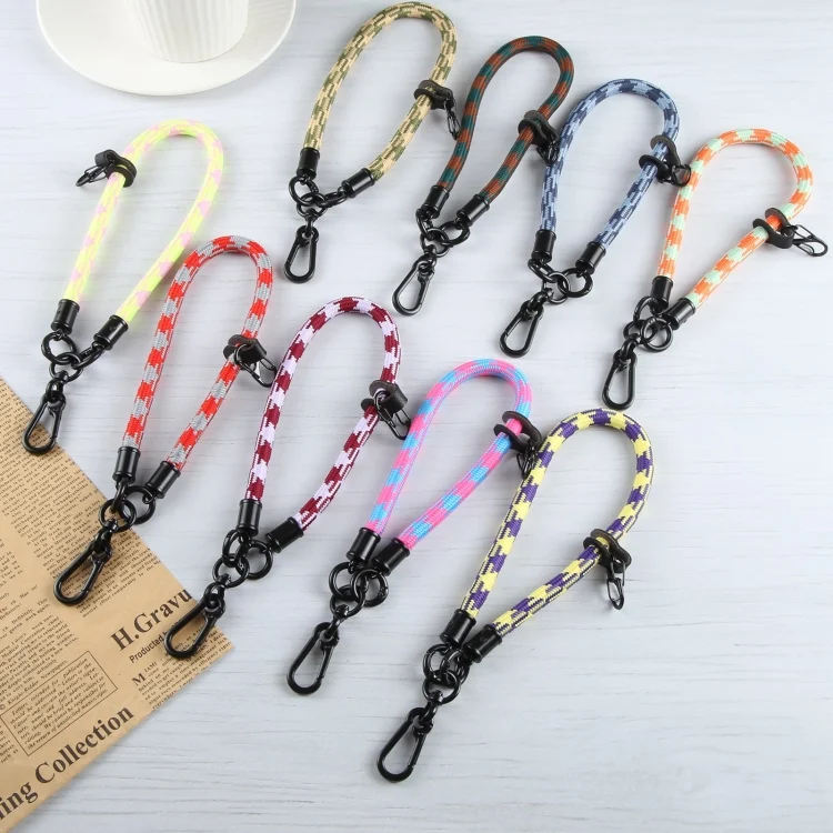 EDA0061512_B1.webp Universal Mobile Phone Pattern Short Wrist Lanyard - Image 2
