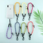 Universal Phone Diagonal Pattern Short Wrist Lanyard - Image 4