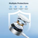 JOYROOM S-IW008 3 in 1 USB to 8 Pin + USB-C/Type-C + Magnetic Watch Wireless Charging Data Cable, Length: 1.2m, S-IW008 - Image 6