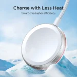 JOYROOM S-IW012 2 in 1 USB to 8 Pin + Magnetic Watch Wireless Charging Data Cable, Cable Length: 1.5m, S-IW012 - Image 5