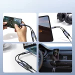 JOYROOM SY-C03 2 in 1 USB-C/Type-C to Dual USB-C/Type-C Audio Adapter Cable, SY-C03 - Image 5