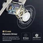 Hileo Hi77 TWS Waterproof Noise Reduction Sports Bluetooth Earphone - Image 5