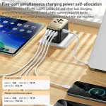 MOMAX 1-World UA8 PD 70W Fast Charger Power Adapter, UA8 - Image 4