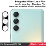 imak High Definition Integrated Glass Lens Film Black Version, For Samsung Galaxy M55 5G, For Samsung Galaxy F15 5G / M15 5G, For Samsung Galaxy A55 5G, For Samsung Galaxy A35 5G - Image 2