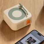 X17 Vintage Phonograph Record Player Wireless Bluetooth Music Speaker, X17 - Image 4