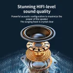 Oneder D3 Retro Leather Casing 30W Dual Units Wireless Bluetooth Speaker, D3 - Image 5