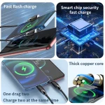 1.2m 100W USB-C / Type-C to USB-C / Type-C + 8 Pin Fast Charging Data Cable, 1.2m 100W - Image 3