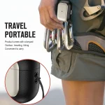 Electroplated Leather Texture Wireless Earphones Protective Case, For AirPods Pro 2, For AirPods 3, For AirPods Pro - Image 7