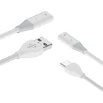 For Apple Pencil 1 USB to 8 Pin Stylus Charging Cable with Indicator Light, 0.5m, 1m - Image 2