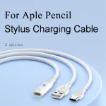 For Apple Pencil 1 USB to 8 Pin Stylus Charging Cable with Indicator Light, 0.5m, 1m - Image 3