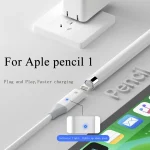 For Apple Pencil 1 USB to 8 Pin Stylus Charging Cable with Indicator Light, 0.5m, 1m - Image 4