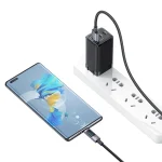 USAMS US-SJ673 USB To Type-C 6A Fast Charge Digital Display Data Cable, Length: 1.2m, US-SJ673 - Image 4