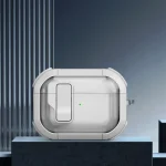 Thunder Clear Wireless Earphones Protective Case with Magnetic Switch, For AirPods Pro 2