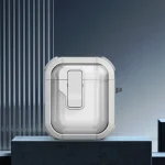 Thunder Clear Wireless Earphones Protective Case with Magnetic Switch, For AirPods 2