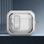 Thunder Clear Wireless Earphones Protective Case with Magnetic Switch, For AirPods 4