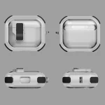 Thunder Clear Wireless Earphones Protective Case with Magnetic Switch, For AirPods Pro 2 - Image 4