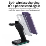 H60 5 in 1 Folding Multi-function Magnetic Wireless Charger, H60 - Image 6