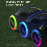 HOPESTAR H68 50W Outdoor Portable Waterproof Dazzling Bluetooth Speaker, H68 - Image 7