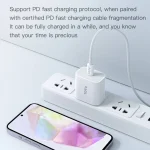 TOTU CB-1-CC 60W USB-C/Type-C to USB-C/Type-C Fast Charging Data Cable, Length: 1m, CB-1-CC - Image 3