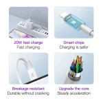 TOTU CB-1-M 12W USB to Micro USB Data Cable, Length: 1m, CB-1-M - Image 5