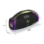 HOPESTAR H61 Outdoor IPX6 Waterproof Portable 50W Surround Bluetooth Speaker - Image 2
