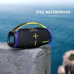 HOPESTAR H61 Outdoor IPX6 Waterproof Portable 50W Surround Bluetooth Speaker - Image 5