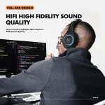 A8 Gaming Wireless Headset Stereo Over Ear Wired Microphone Headphone - Image 3