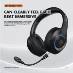 A8 Gaming Wireless Headset Stereo Over Ear Wired Microphone Headphone - Image 5
