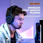 A8 Gaming Wireless Headset Stereo Over Ear Wired Microphone Headphone - Image 6