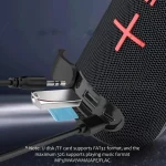 T&G TG-384 Mini Portable Bluetooth Speaker Support TF / U-disk / RGB Light - Image 2