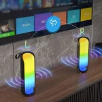T&G TG-384 Mini Portable Bluetooth Speaker Support TF / U-disk / RGB Light - Image 3