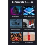 T&G TG-671 Portable Wireless 3D Stereo Subwoofer Speaker with FM/USB/LED, TG-671 - Image 7