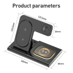 A80 3 in 1 15W Folding Wireless Charger - Image 2