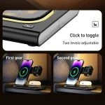A80 3 in 1 15W Folding Wireless Charger - Image 9