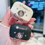 Panda Records Pattern Earbuds Box Frosted TPU Case, For AirPods Pro 2, For AirPods 3, For AirPods Pro, For AirPods 2 / 1 - Image 2
