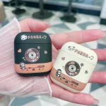 Panda Records Pattern Earbuds Box Frosted TPU Case, For AirPods Pro 2, For AirPods 3, For AirPods Pro, For AirPods 2 / 1 - Image 3