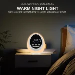 P13 Multifunctional RGB Wireless Bluetooth Speaker with Colorful Lights & Alarm & Clock, P13 - Image 7