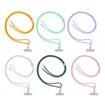 mutural Universal Mobile Phone Solid Color Lanyard - Image 2