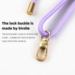 mutural Universal Mobile Phone Solid Color Lanyard - Image 5