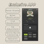 D MOOSTER D39 Pro OWS Ear-Mounted ANC Bluetooth Earphones Support APP Control, D39 Pro - Image 5