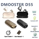 D MOOSTER D55 OWS Ear-Mounted ENC Bluetooth Earphones, D55 - Image 2