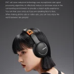 D MOOSTER D51 Foldable Noise Reduction Bluetooth Headset, D51 - Image 6