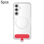 5pcs Universal Phone Lanyard Strap Patch Gasket