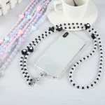 Mobile Phone Anti-lost Love Heart Crossbody Long Bead Chain - Image 3