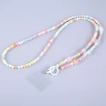 Mobile Phone Anti-lost Dazzling Crossbody Long Bead Chain