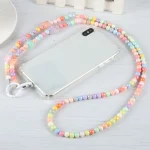 Mobile Phone Anti-lost Dazzling Crossbody Long Bead Chain - Image 4